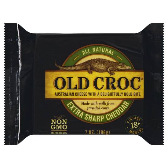 Old Croc Australian Extra Sharp Cheddar Cheese
