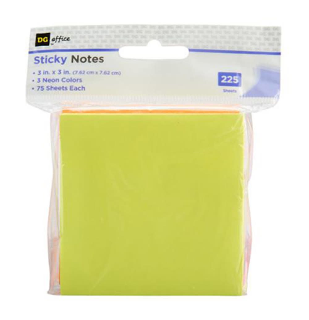 Office Hub Sticky Notes 3 In X 3 In