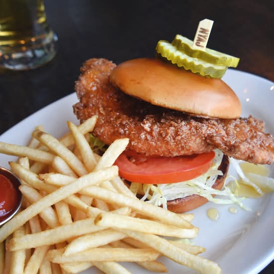 HOT HONEY FRIED CHICKEN SANDWICH