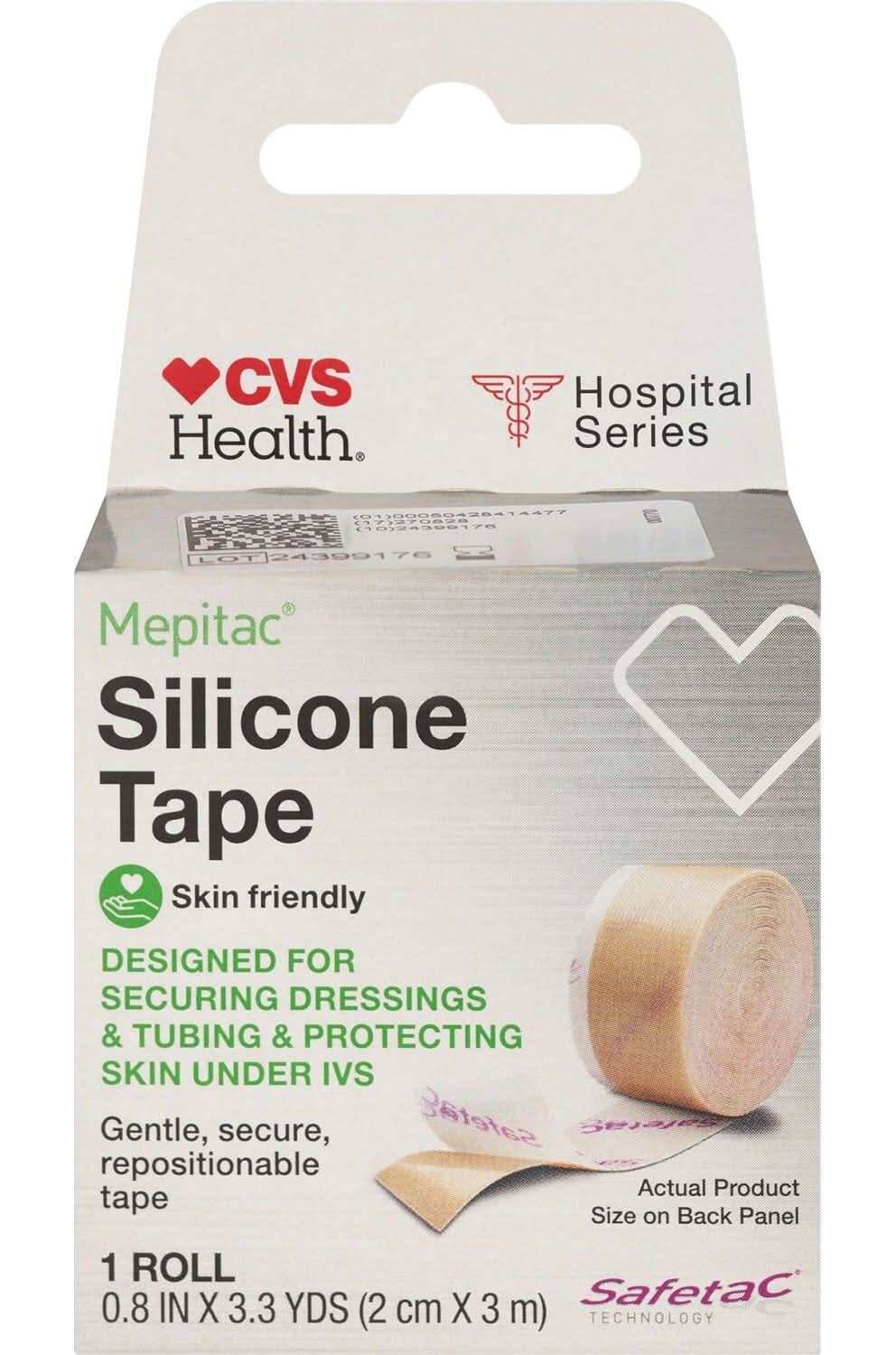 Cvs Mepitac Soft Silicone Tape