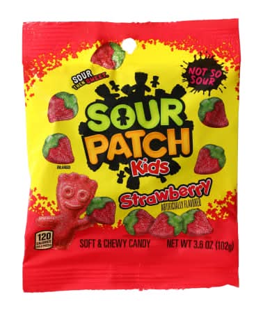Strawberry Sour Patch Kids® 3.6oz Bag Strawberry