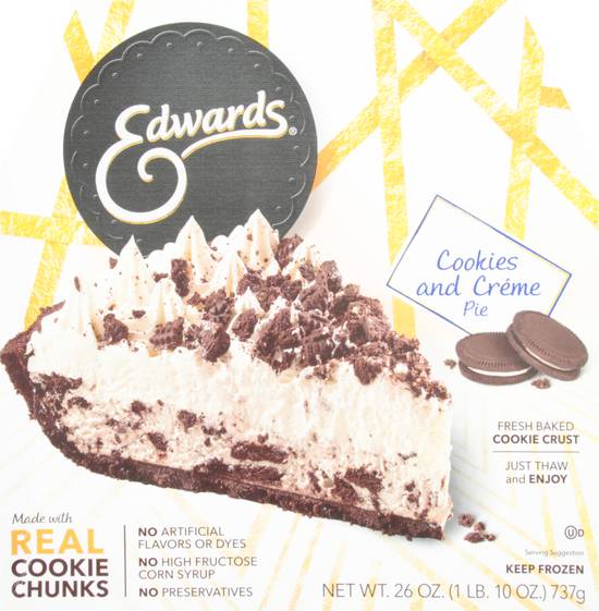 Edwards Cookies and Creme Pie