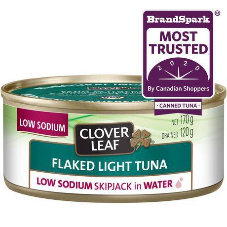 Clover Leaf Low Sodium Flaked Light Tuna (170 g)