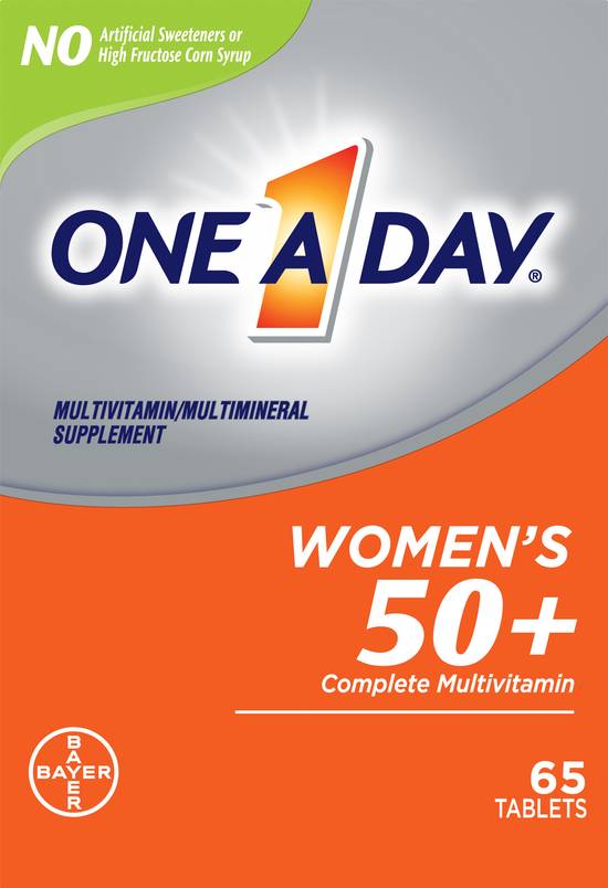 One a Day Women's 50+ Complete Multivitamin & Multimineral Tablets