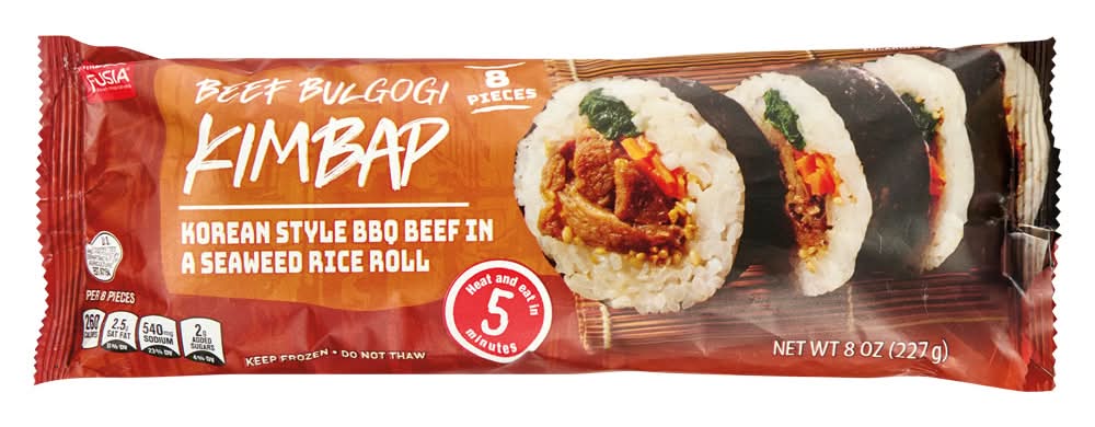 Fusia Asian Inspirations Beef Bulgogi Kimbap (8 oz, 8 ct)