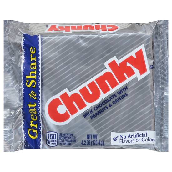 Chunky Milk Chocolate With Peanuts