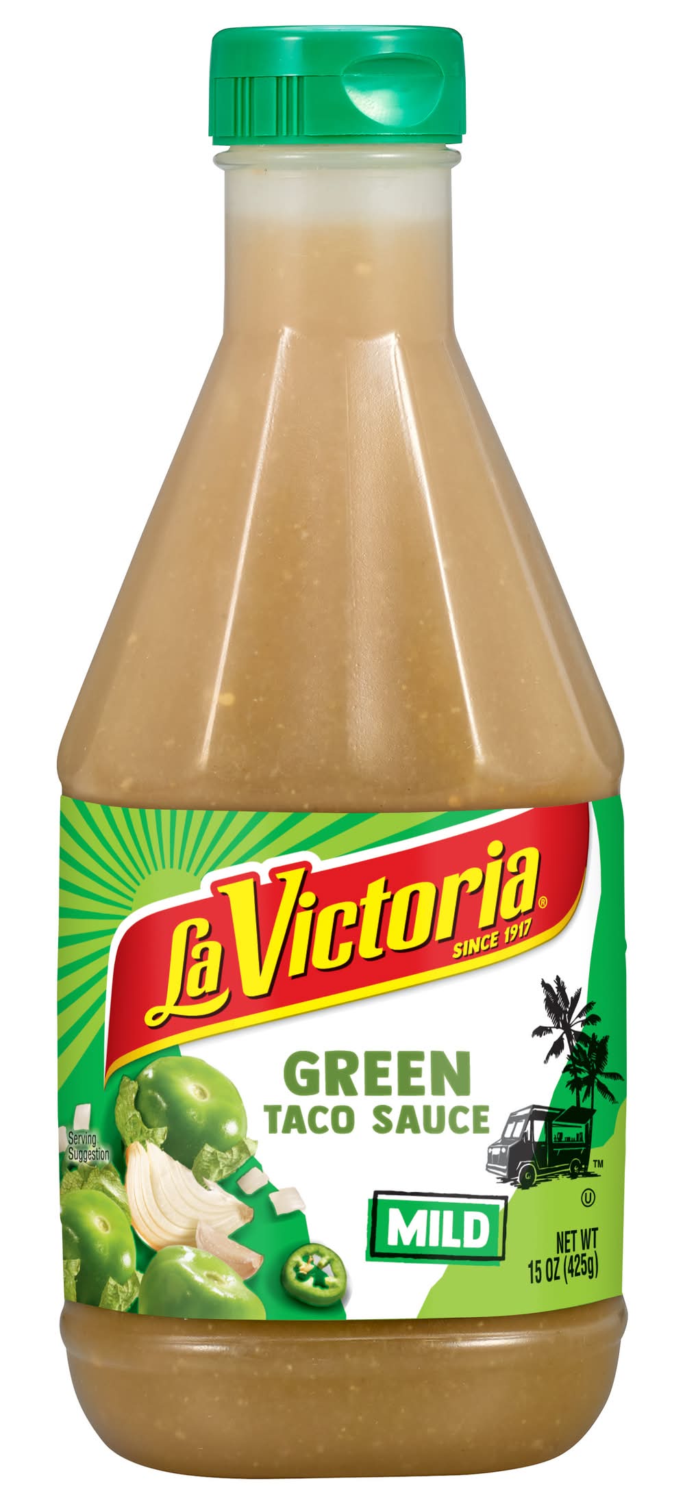 La Victoria Mild Green Taco Sauce (15 oz)