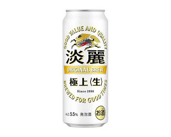 04057：キリン 淡麗 極上 生 500ML缶 /Kirin Tanrei Gokujo Nama