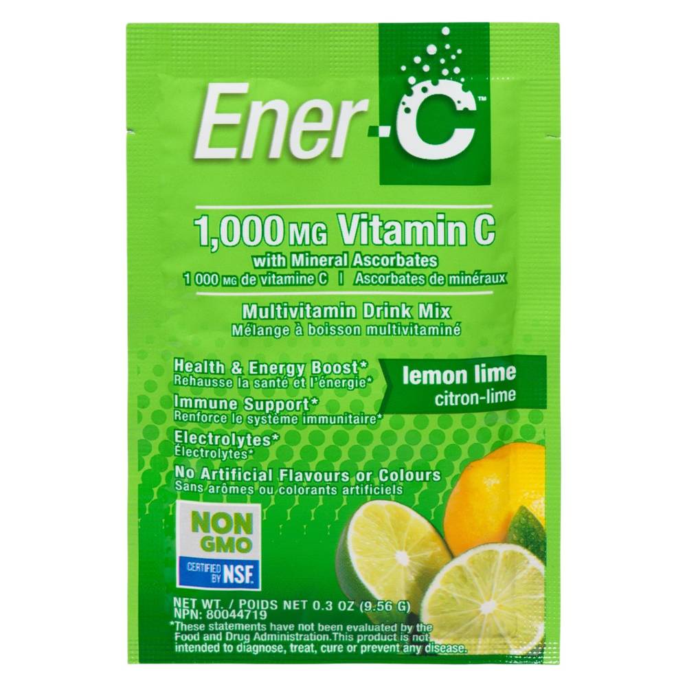 Ener-C Lemon Lime Drink Mix (9 g)