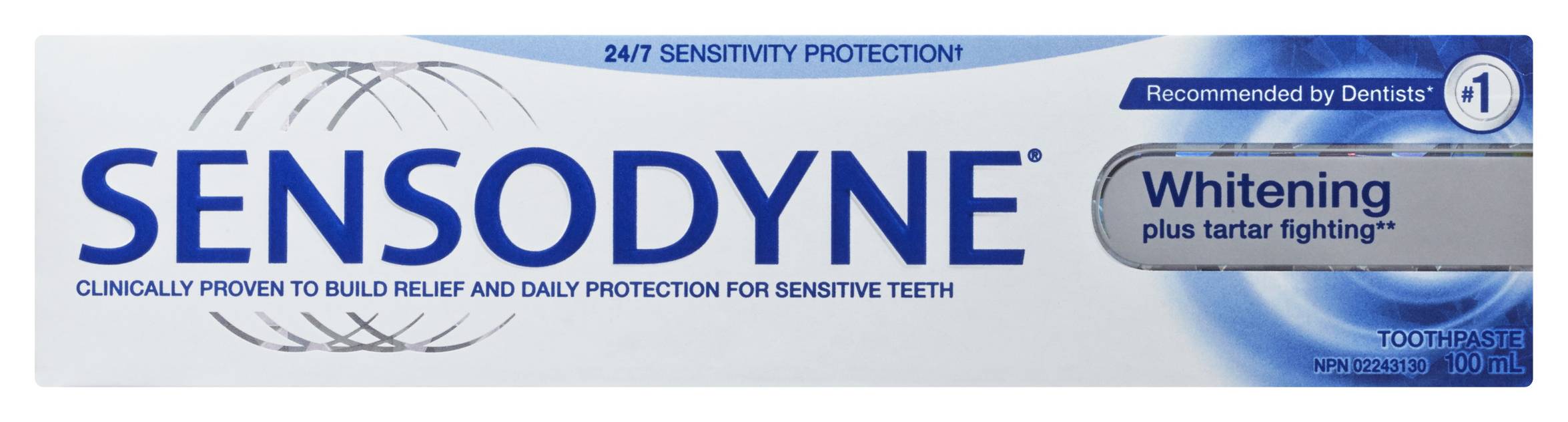 Sensodyne Whitening Plus Tartar Fighting Toothpaste (1 ml)