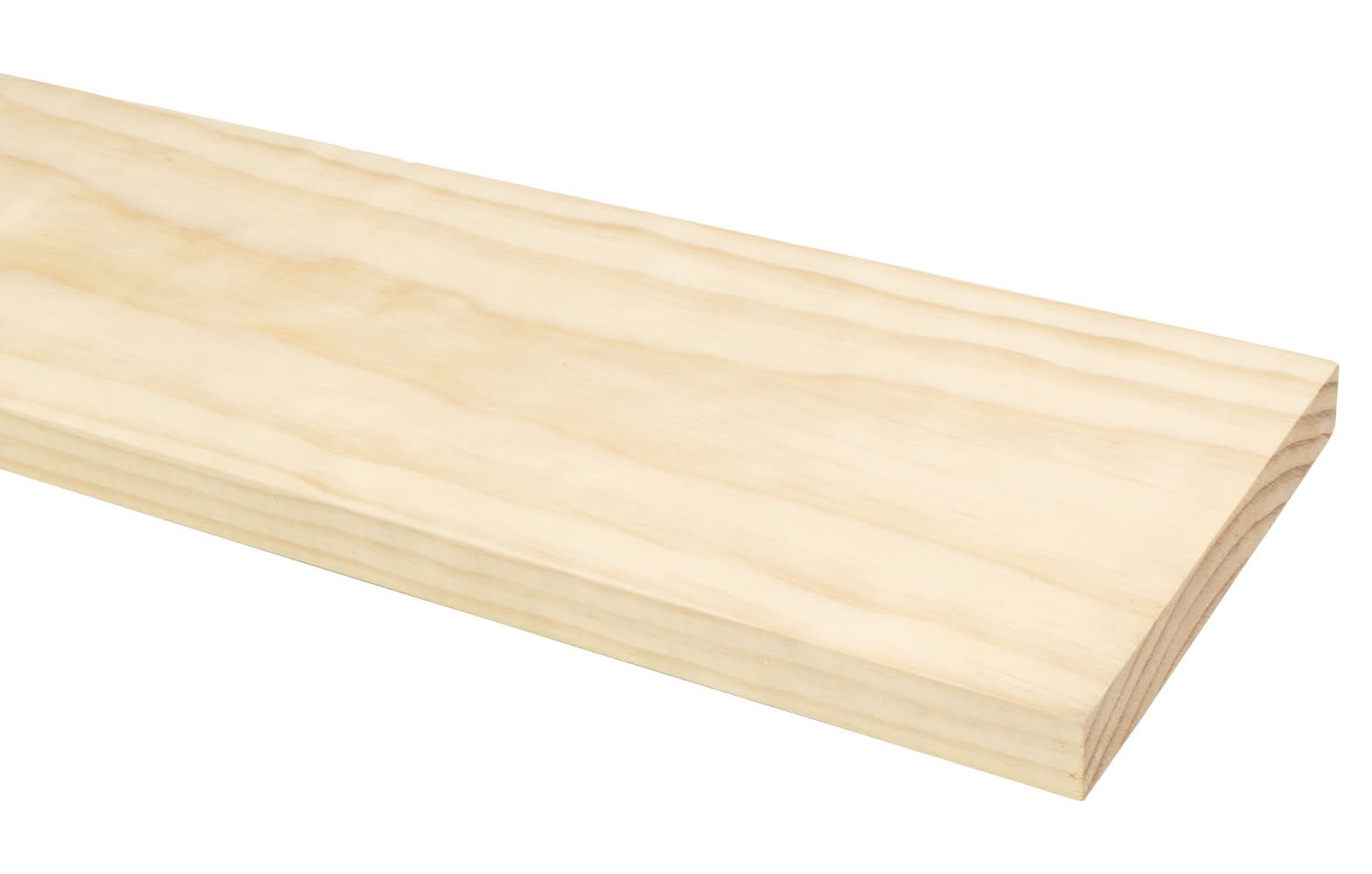 ReliaBilt 1-in x 6-in x 6-ft Unfinished Clear S4S Radiata pine Common Softwood Board