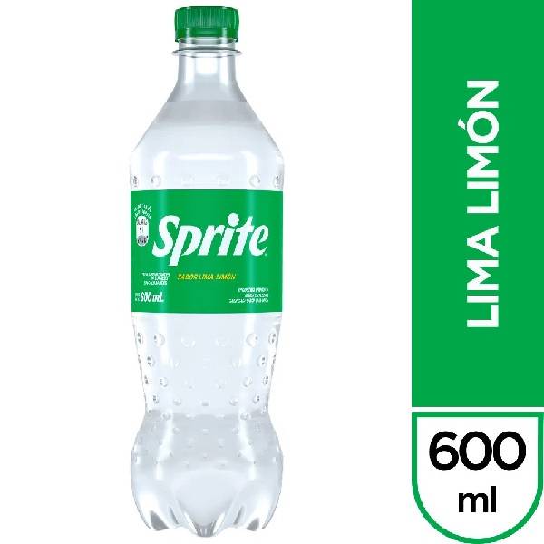Sprite refresco sabor lima limón (botella 600 ml)