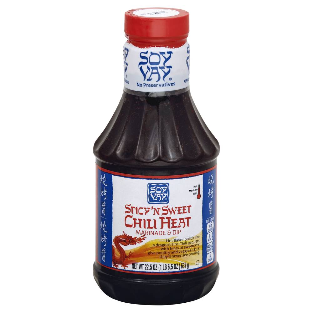 Soy Vay Spicy 'N Sweet Chili Heat Marinade & Sauce (22.5 fl oz)