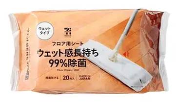 セブンプレミアム フロア用お掃除シート ウェットタイプ (20 入)