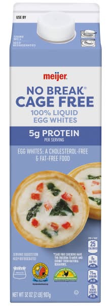 Meijer Cage Free Liquid Egg Whites (32 oz)