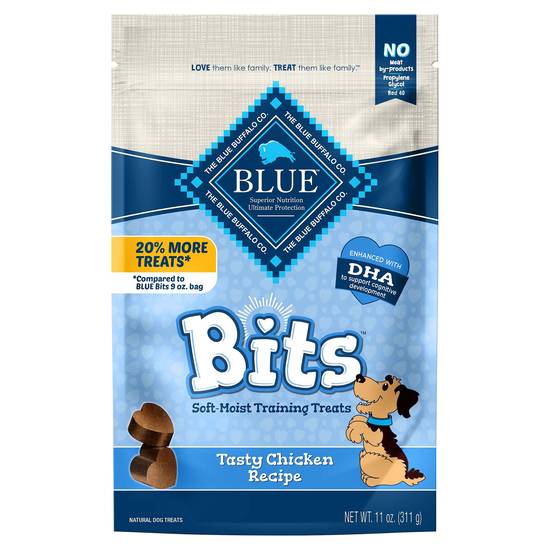 Blue Buffalo Bits Tasty Chicken Recipe Dog Treats (11 oz)
