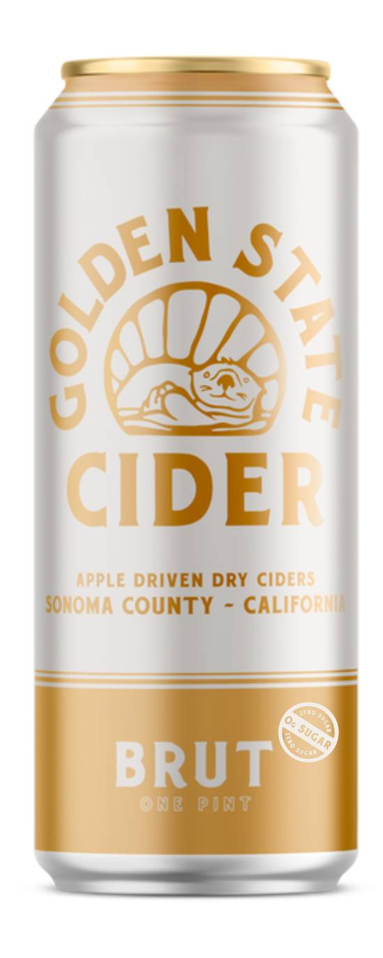 Golden State Cider Brut One Pint Beer (4 pack, 16 fl oz)