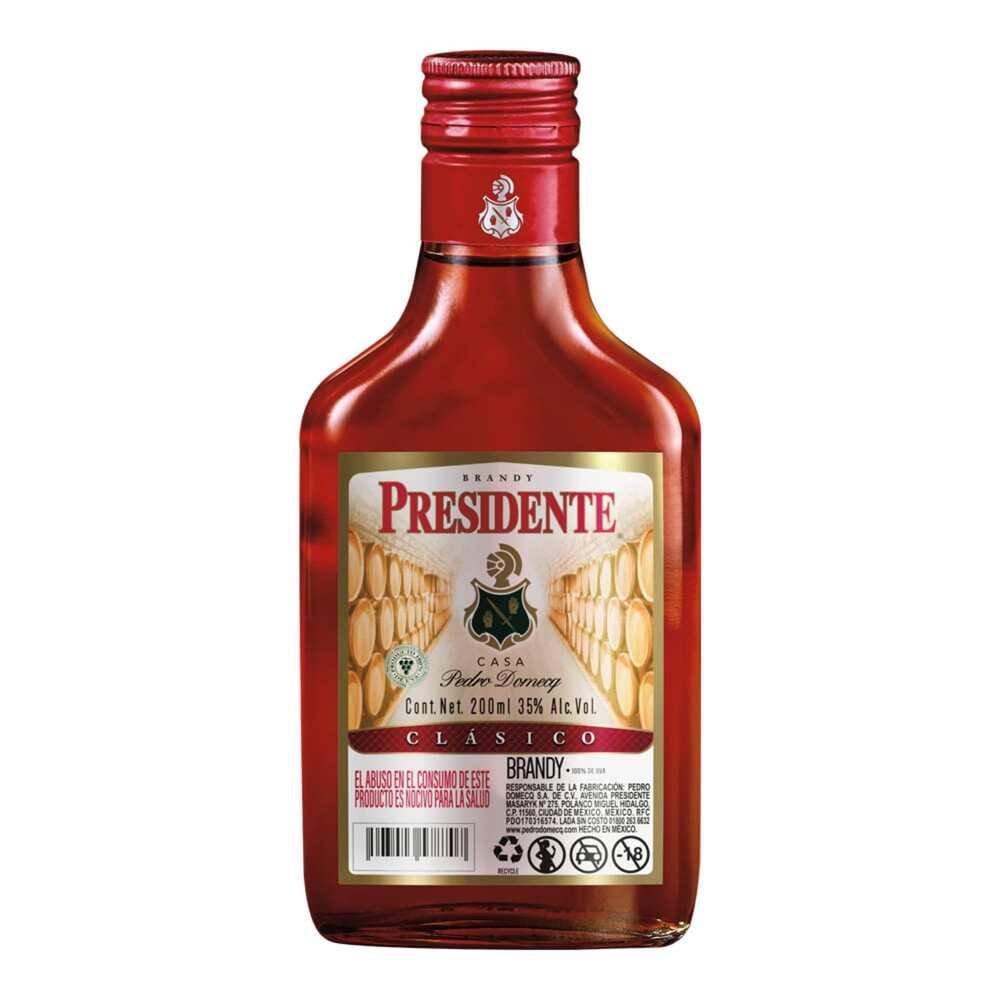 Presidente brandy clásico (200 ml)