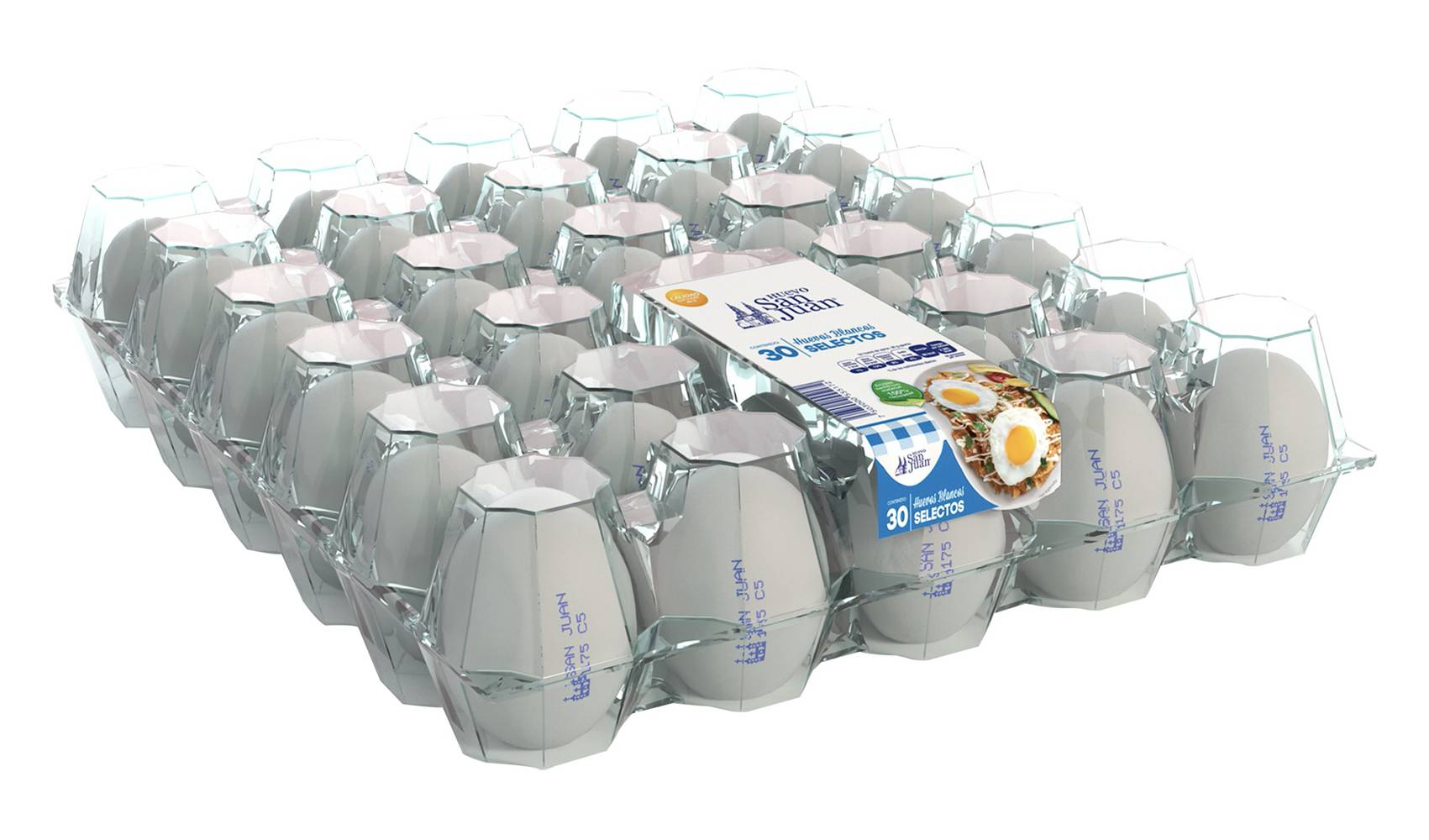 San Juan · Huevo blanco (25 un)