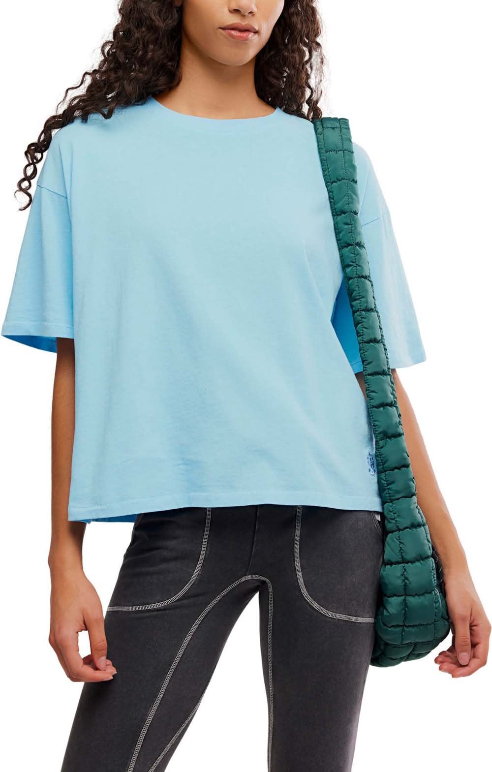 FP Movement Women's Tackle Tee (Bright Blue, L)