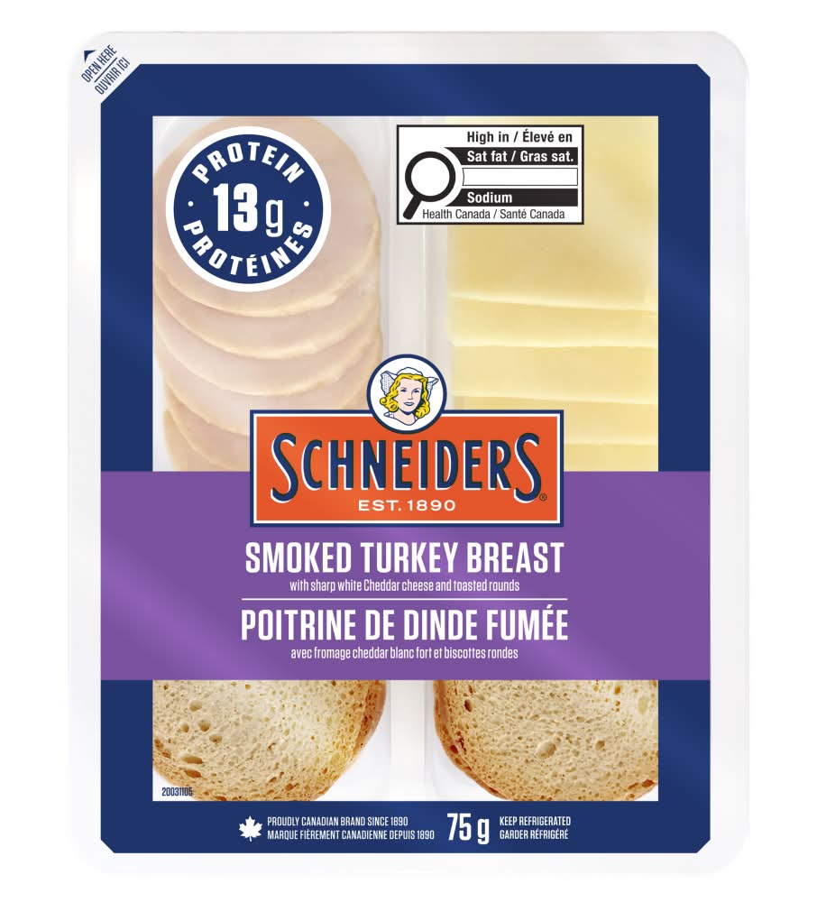 Schneiders Mini Charcuterie Turkey Breast Snack Kit (75 g)