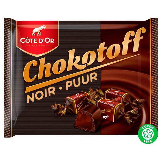 Côte d''Or Chokotoff Karamellen Pure Chocolade 250 g