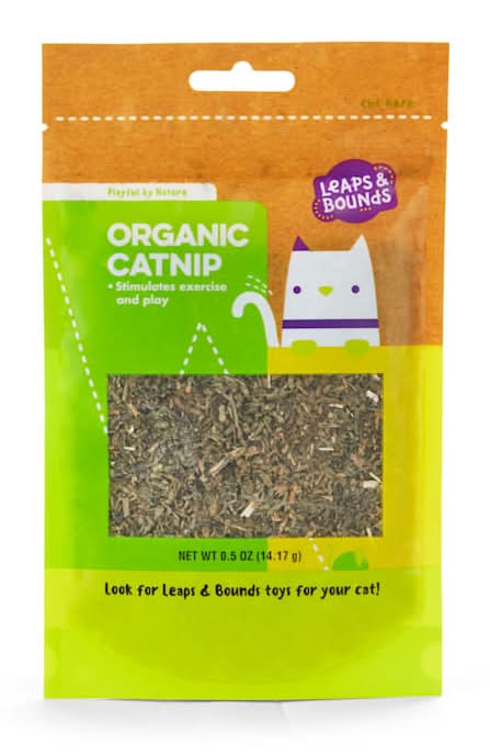 Leaps & Bounds Playful By Nature Organic Natural Catnip Cat Toy, X-Small