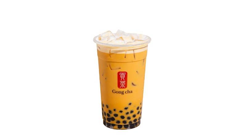 Pumpkin Pie Milk Tea Tapioca