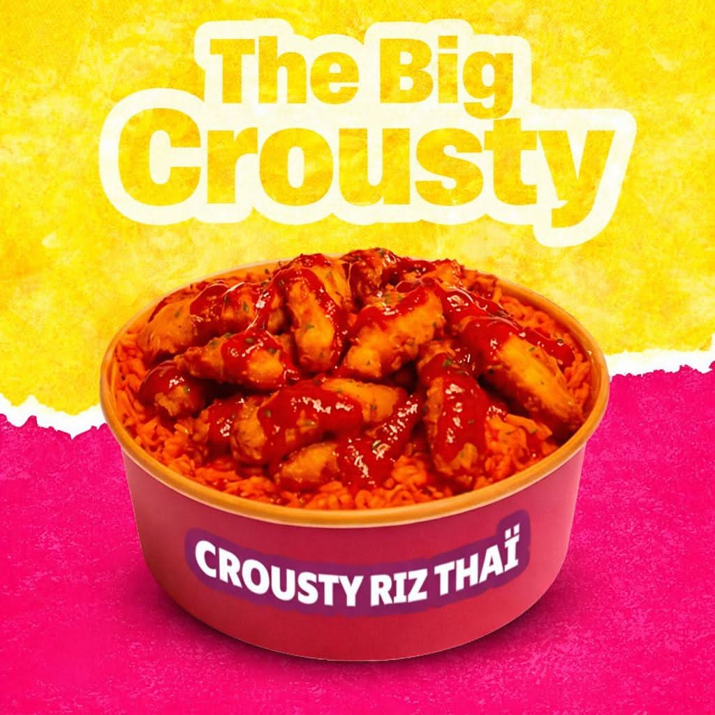 The Crousty Riz Thaï Taille XL 🍘🇹🇭