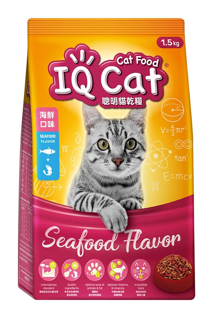 聰明貓 乾糧 - 海鮮口味 (1500 g)