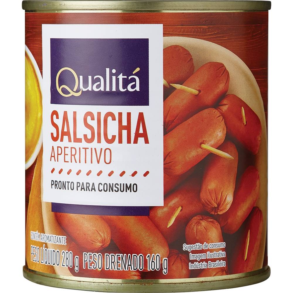 Qualitá salsicha aperitivo (280g)