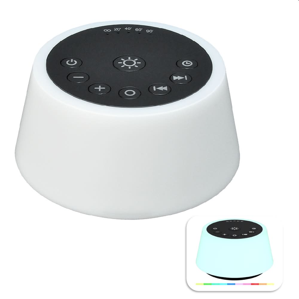 Style Selections Rechargeable RGB Sound Machine