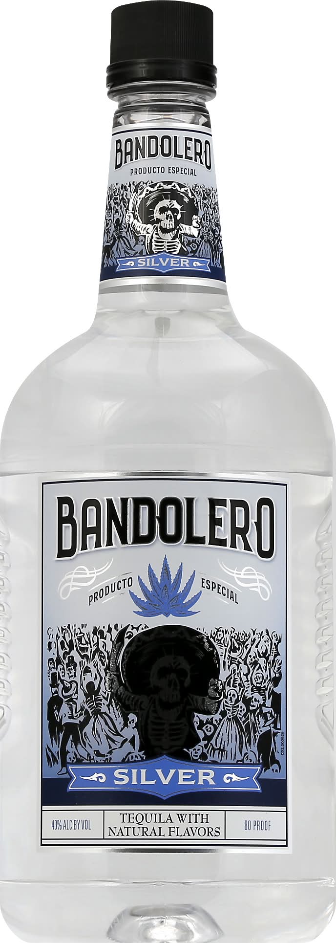 Bandolero Silver Tequila (1.7 L)