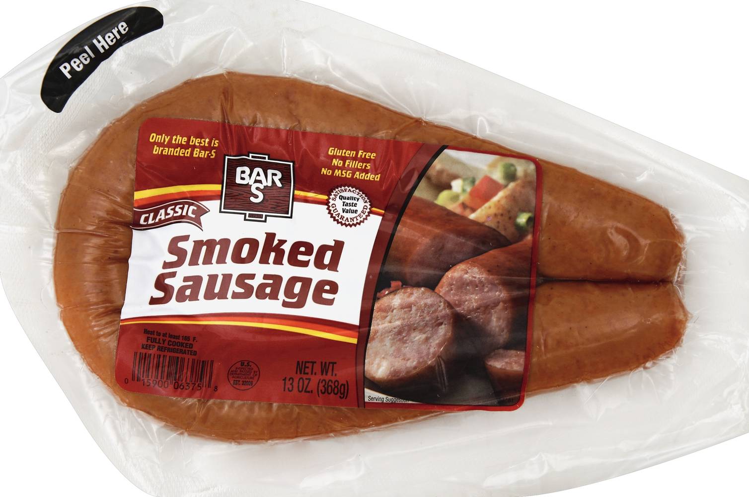 Bar-S Classic Smoked Sausage (13 oz)