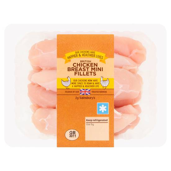 Sainsbury's British Fresh Chicken Breast Mini Fillets 320g