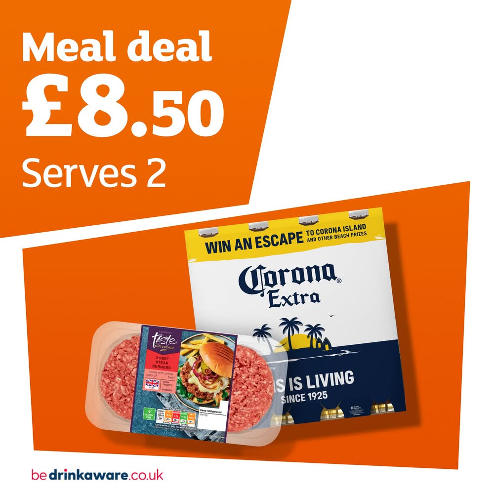 Beer & Burger for £8.50