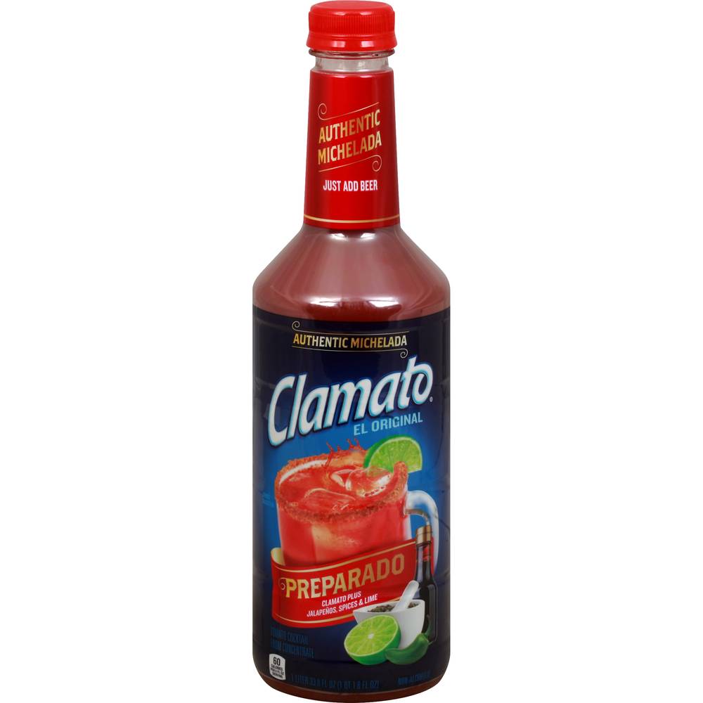 Clamato Preparado Tomato Cocktail (1 L)