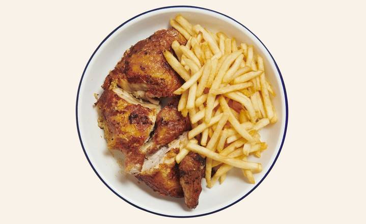 1/2 Chicken & Chips