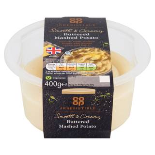 Co-op Irresistible Buttered Mashed Potato 400g