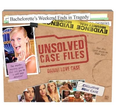 Pressman Endless Games Unsolved Case Files Danni Love Case Game