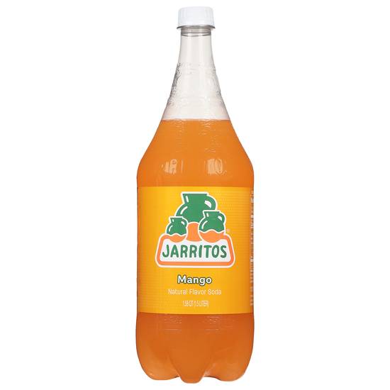 Jarritos Natural Mango Flavor Soda (1.58 qt)