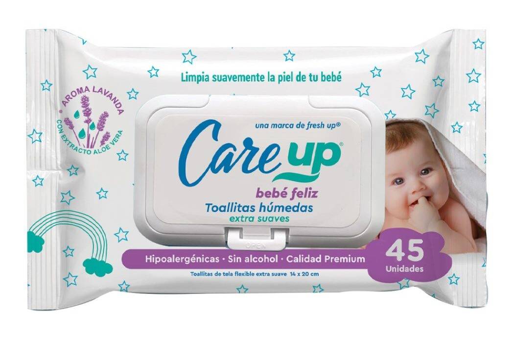 Care Up Toallas húmedas (45 un)