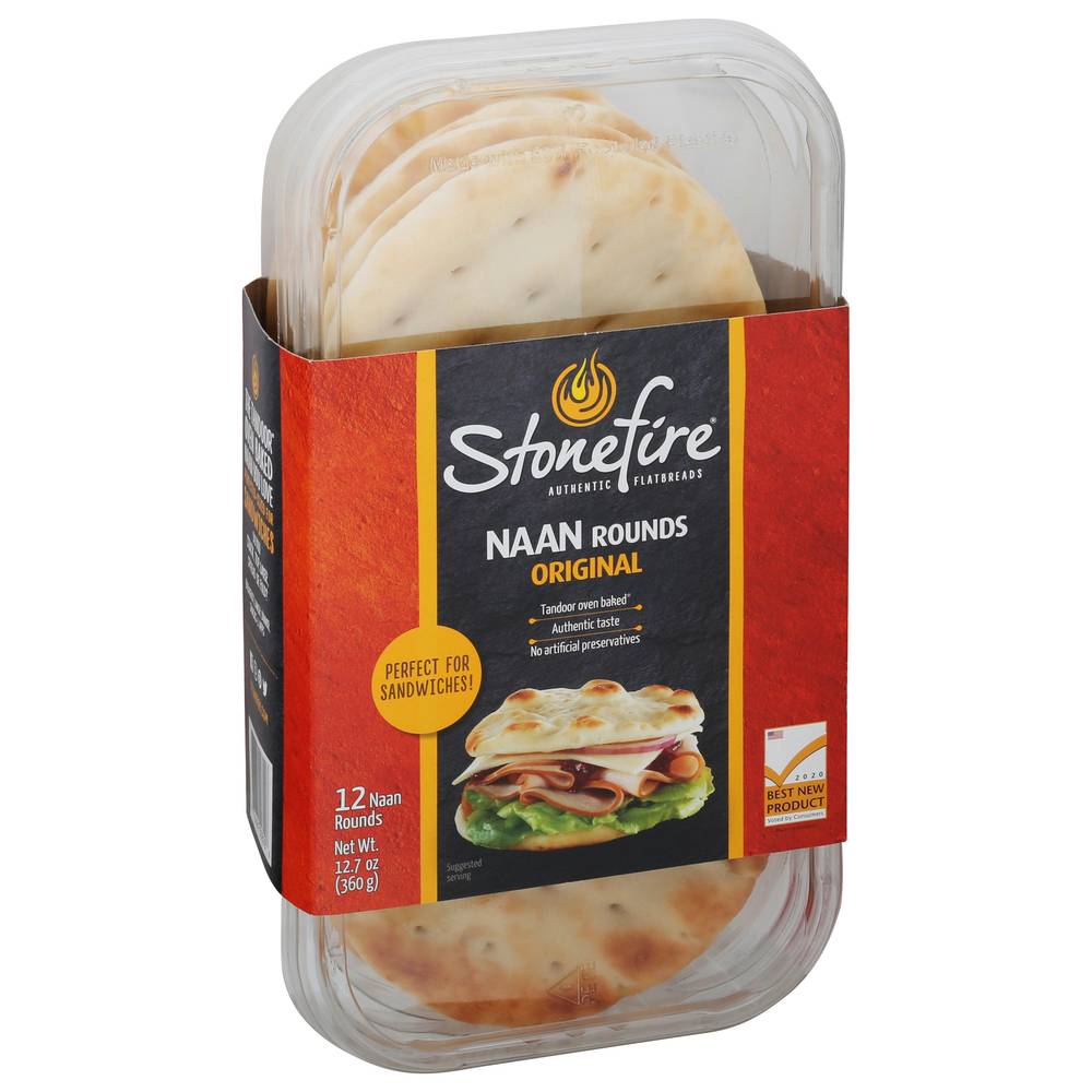 Stonefire Original Naan Rounds (12.7 oz, 12 ct)