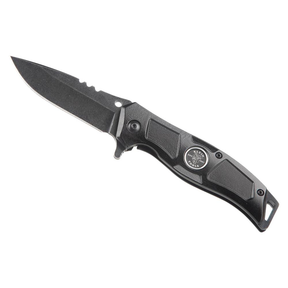 Klein Tools 2.95-in Stainless Steel Drop Point Pocket Knife | 44228R