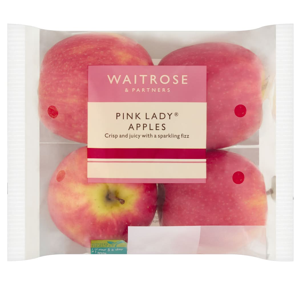 WR APPLES PINK LADY TRAYPACK 4S