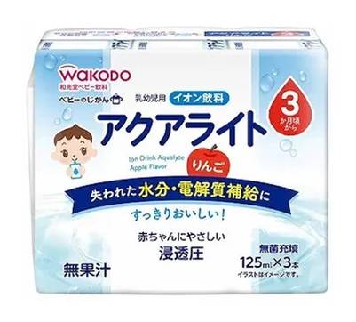 和光堂 ベビーのじかん アクアライト りんご (x 3)