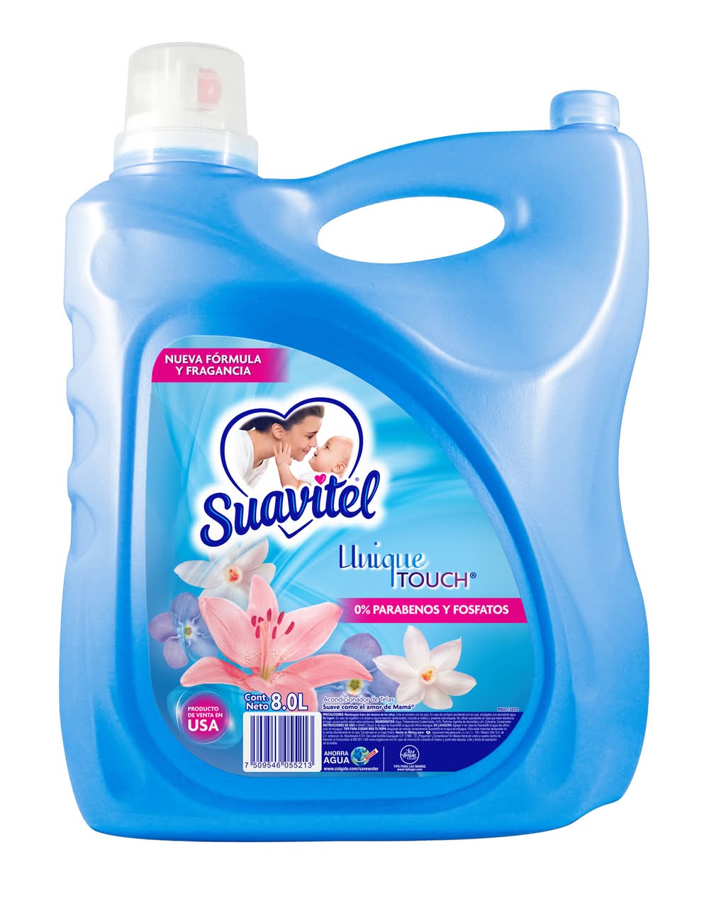 Suavitel · Unique touch suavizante de telas (8 L)