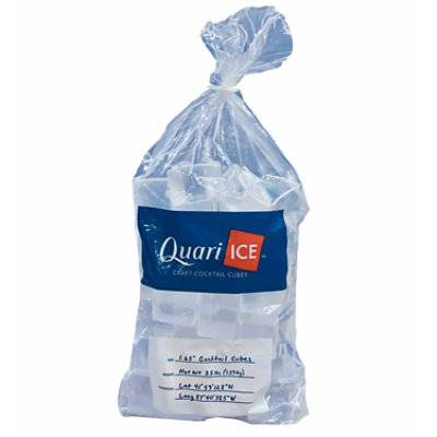 Quari Ice Cocktail Cube Bag - 3.5 Lb