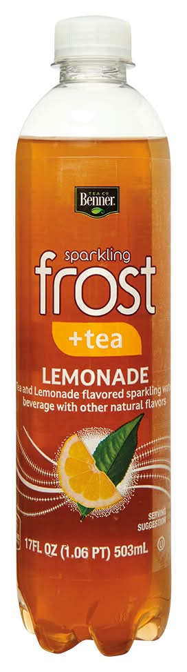 Benner Sparkling Frost Plus Tea, Lemonade (17 fl oz)