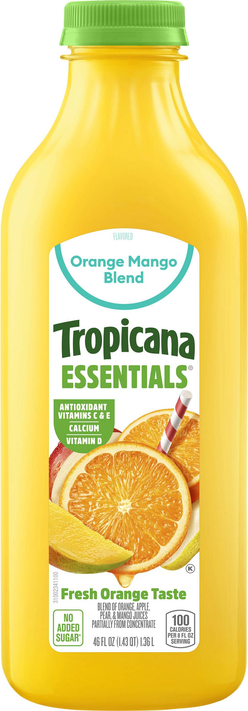 Tropicana Orange Mango Blend Juice (46 fl oz)